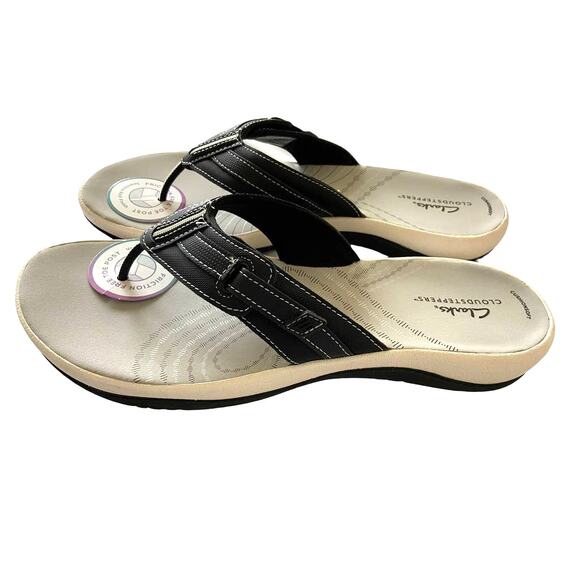 Cloud Steppers By Clarks "Sunmaze Daisy" Thong Flip Flop Women's ‎ 12 - Picture 6 of 6